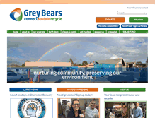 Tablet Screenshot of greybears.org